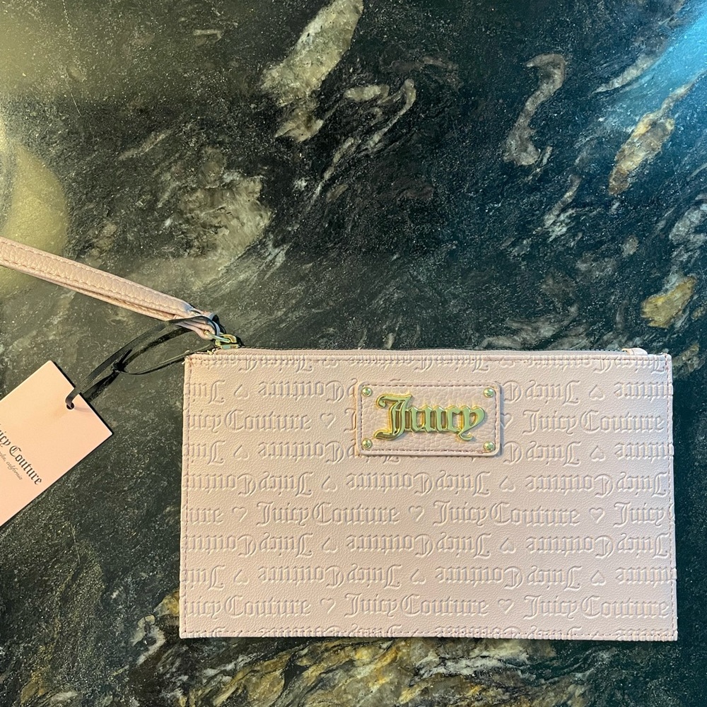 Juicy Couture Light Pink Wristlet